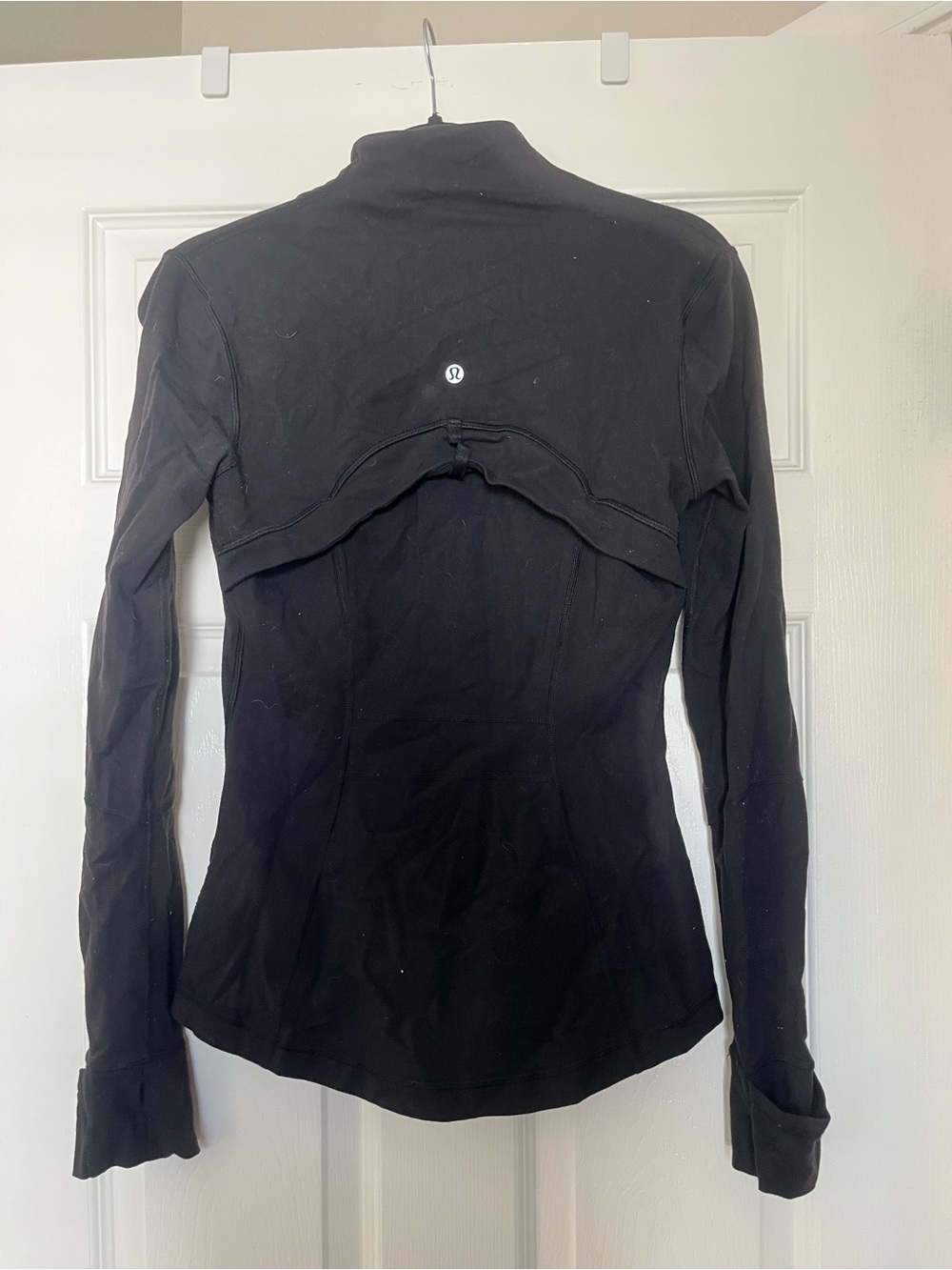 lululemon athletica Black Long-Sleeve Zip-Up Workout Jacket